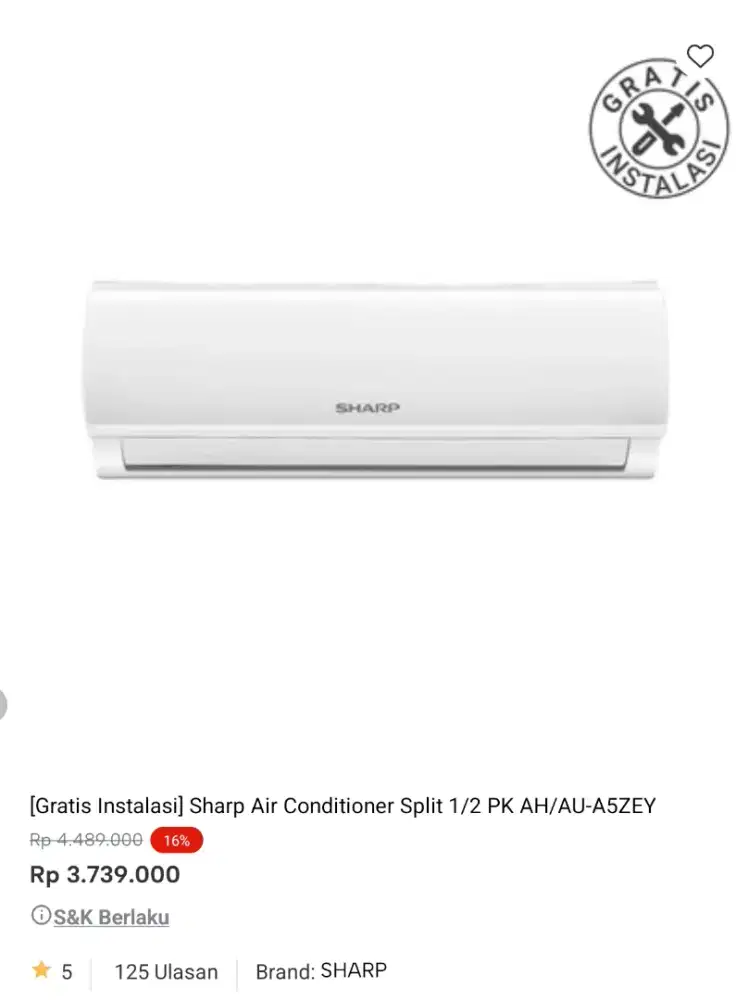 ac promo free pasang bisa cicilan syarat ktp tanpa dp byar bulan depan