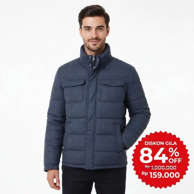 Jaket Import Brand Staff Anti Angin Tebal Trifting