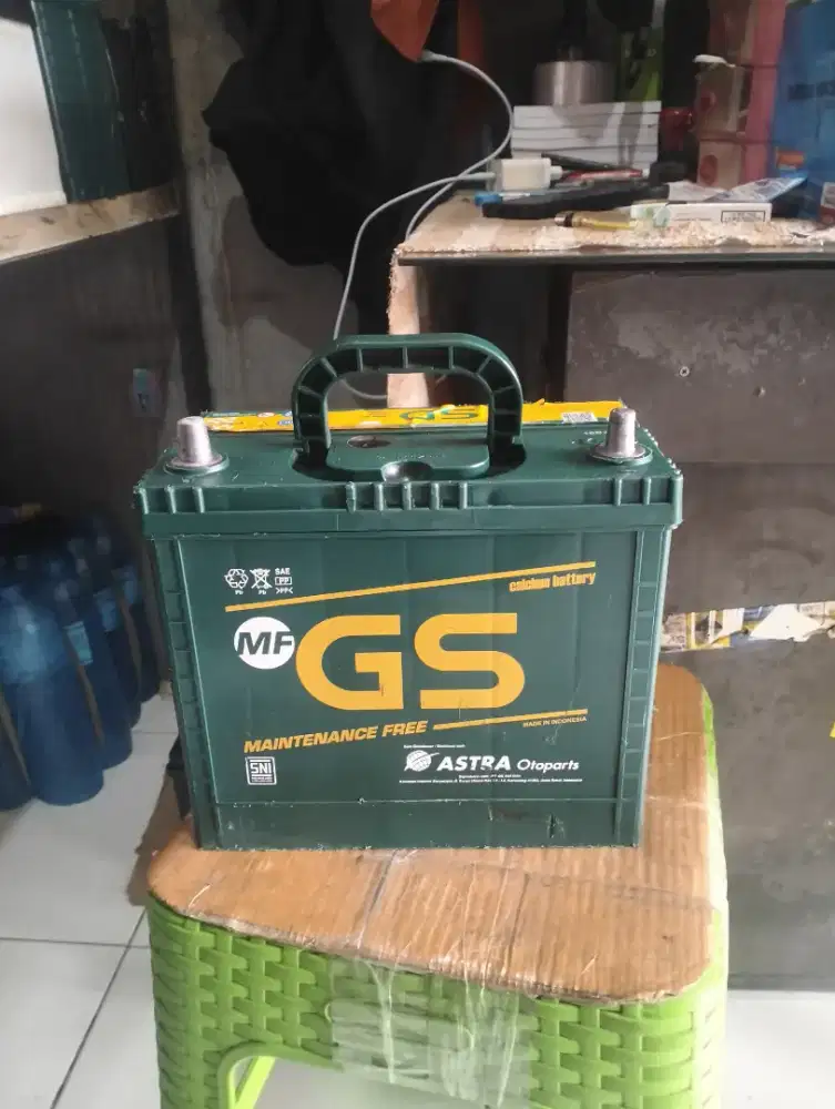 Aki secon 45 Ah,siap setater bergaransi di jamin jos