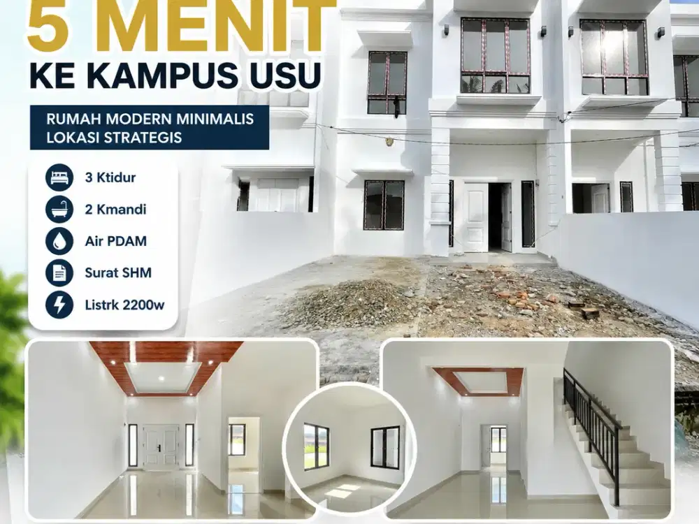 Mawar Regency II | Strategis dekat Ke USU Setiabudi dan Jamin Ginting