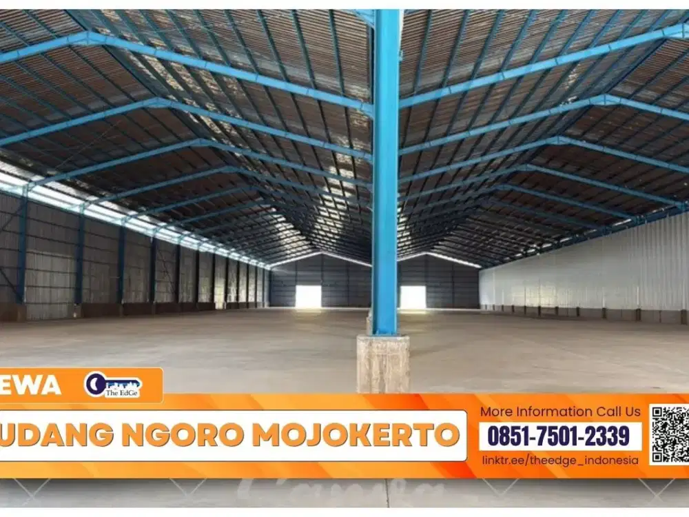 GUDANG BARU GRESS MOJOKERTO 3174 M2 – SIAP OPERASIONAL, UNIT TERBATAS! - The EdGe