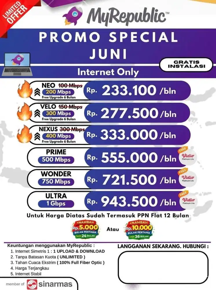 Wifi murah myrepublik