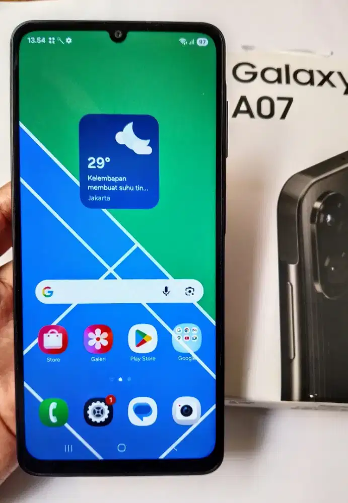 Samsung A07 Ram 4+4/64 Fullset Pemakaian jalan 2 bulan