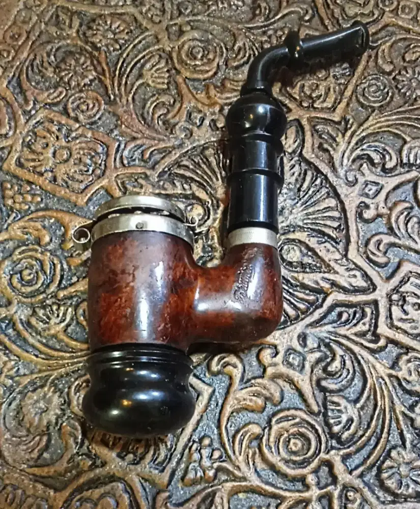 Pipa Cangklong Antik Vintage Marking Bruyere Original