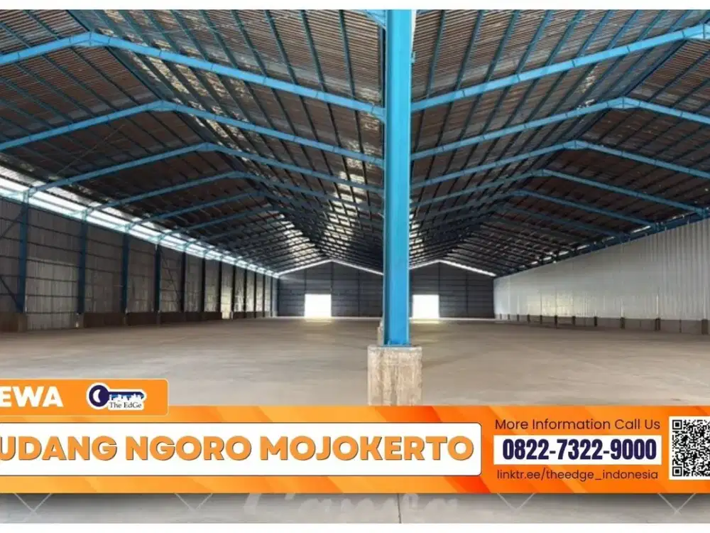 GUDANG BARU GRESS MOJOKERTO 3174 M2– SIAP OPERASIONAL, UNIT TERBATAS! - The EdGe