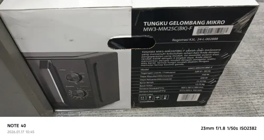 Microwave Toshiba