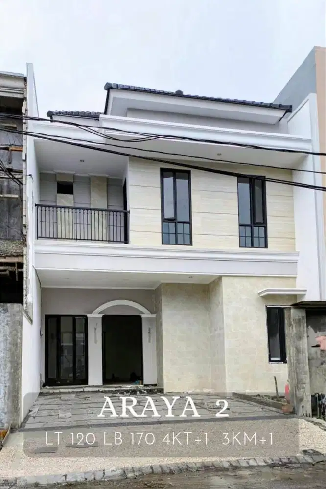 Dijual Rumah New Gress Araya Galaxy Bumi Permai Surabay timur