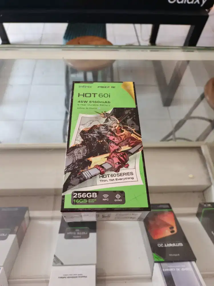 Berminat silahkan WA Infinix Hot 60i NFC 8+8/256 Garansi resmi 1thn