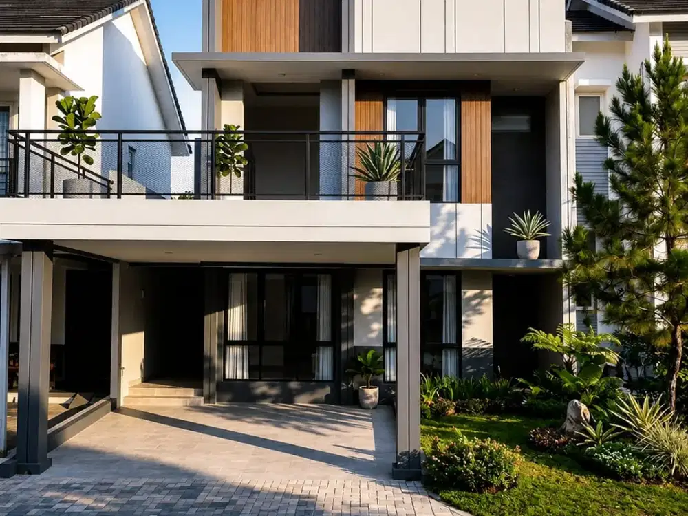 Dijual Rumah Sudah Renov Siep Huni di Cluster The Green BSD, Tangerang Selatan