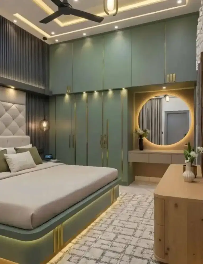 Interior kamar set bebas custom