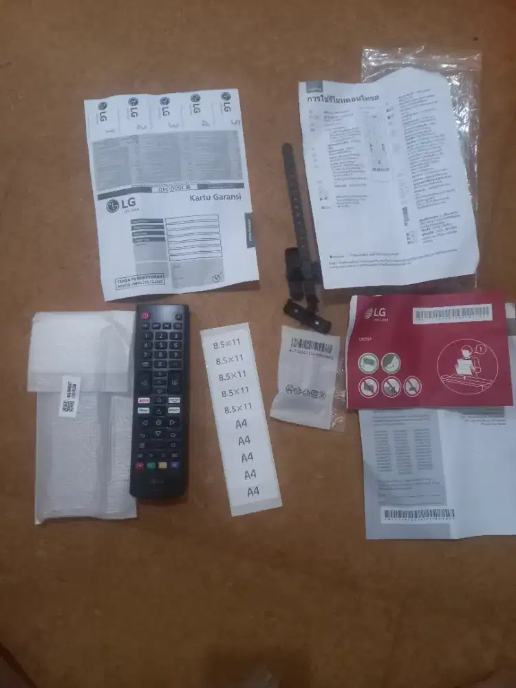 Remote original baru merk LG