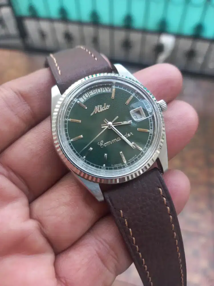 Mido Commander President Daydate vintage seiko