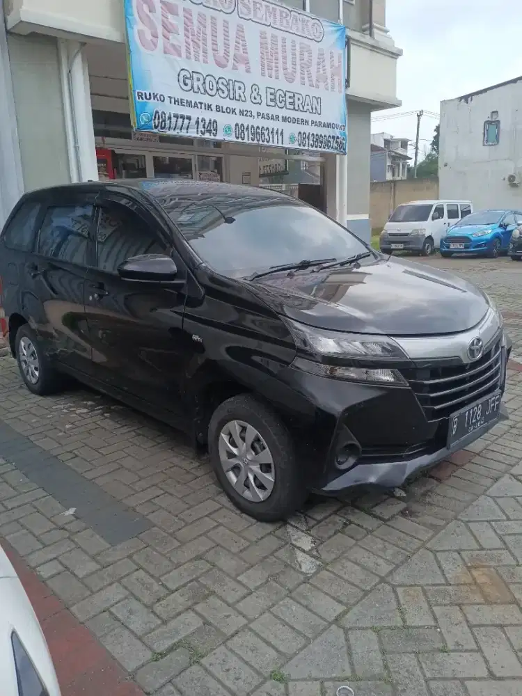 avanza hitam type E 2021