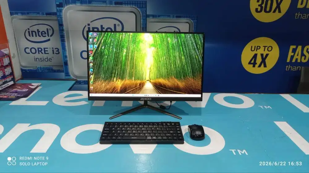 PC ALL IN ONE AXIOO seri BARU CORE i5 GEN 11 RAM 8GB SSD 256