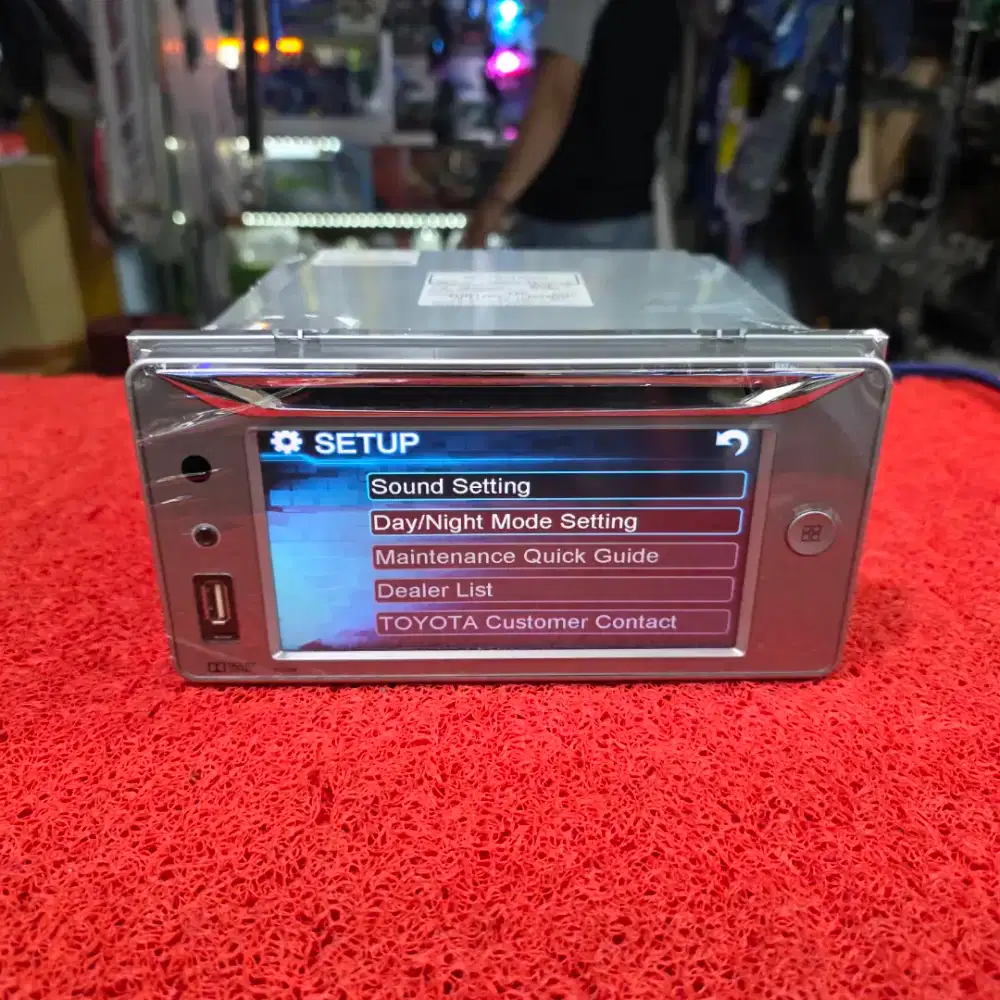 Head Unit TOYOTA INNOVA V 2014-2015 USB CD Aux Radio FM AM copotan