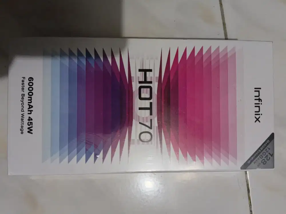 Infinix hot 70 6/128