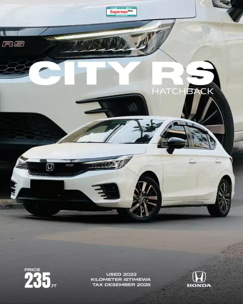 HONDA CITY HATCHBACK RS