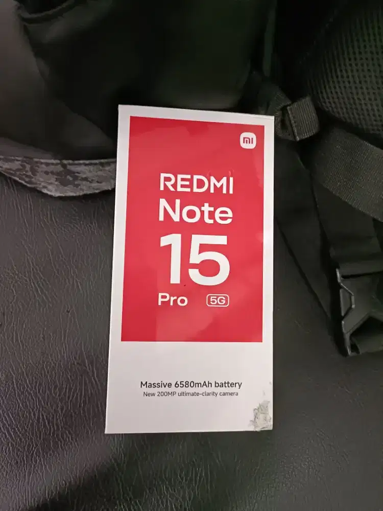 Baru Redmi note 15 pro 5g 12/512gb resmi