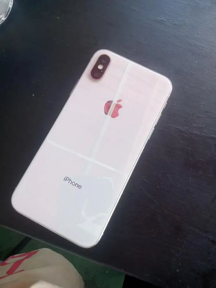 IPhone X 256gb Silver Inter Resmi (Box Tembus & Sinyal Aman)