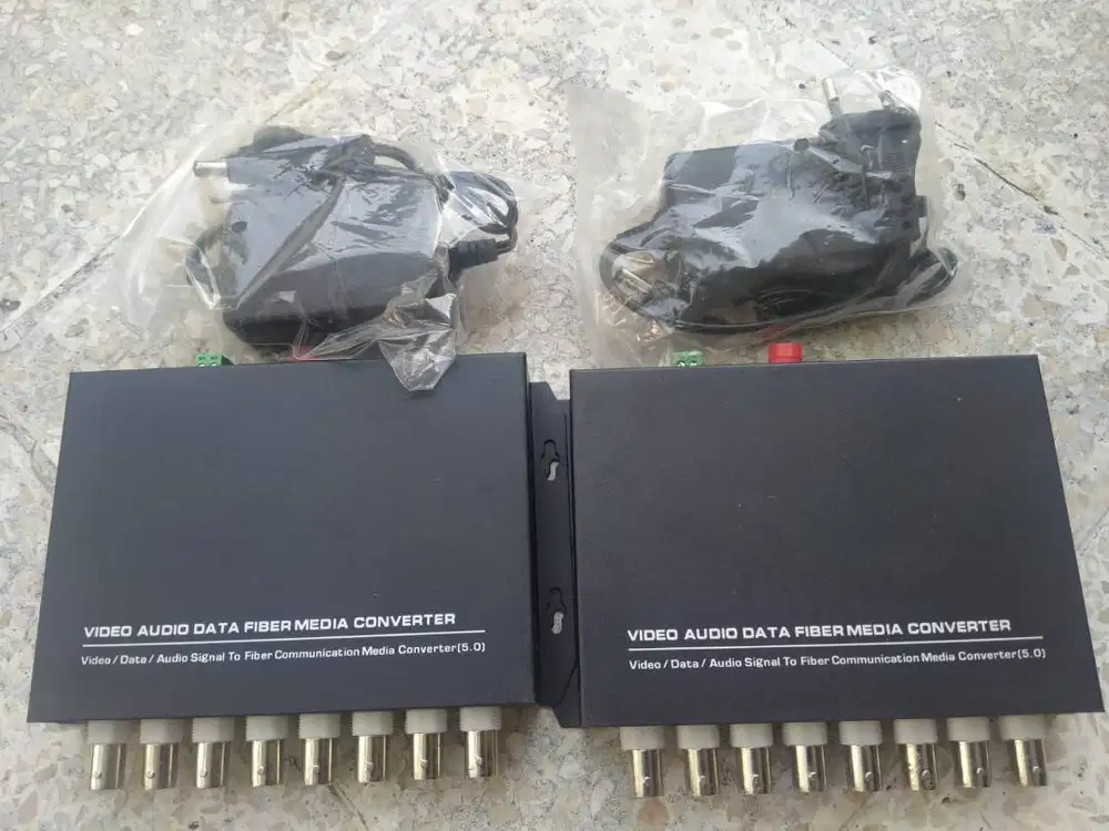 MEDIA FIBER OPTIC CONVERTER 8 CHANEL