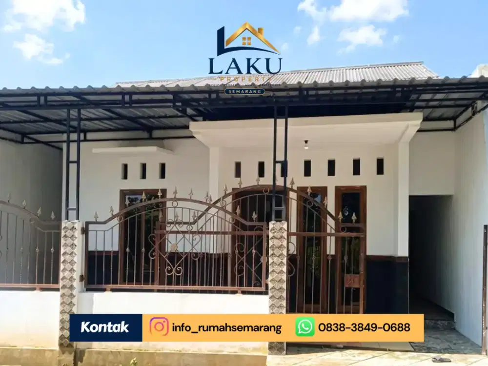 Dijual cepat BU  Rumah Modern minimalis di Mijen Semarang
