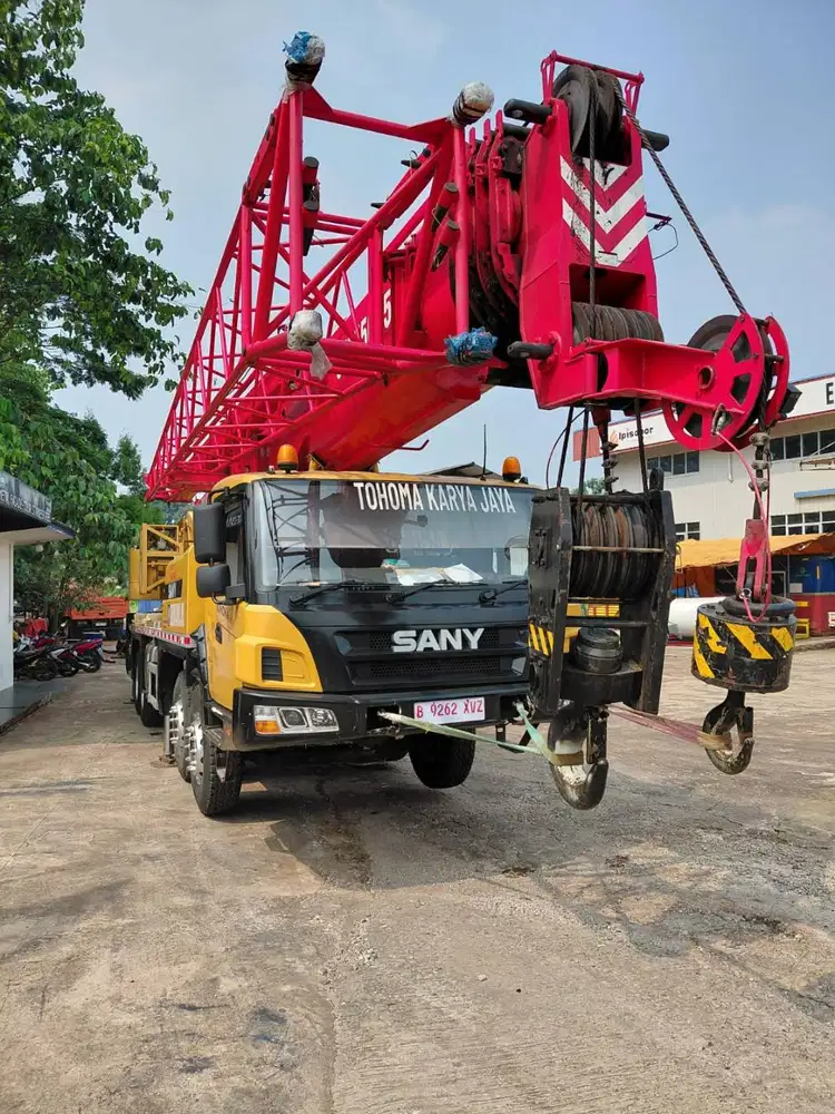 Jual Mobile Crane SANY STC550C5 55 Ton Tahun 2024 HM 380 Jam Like New