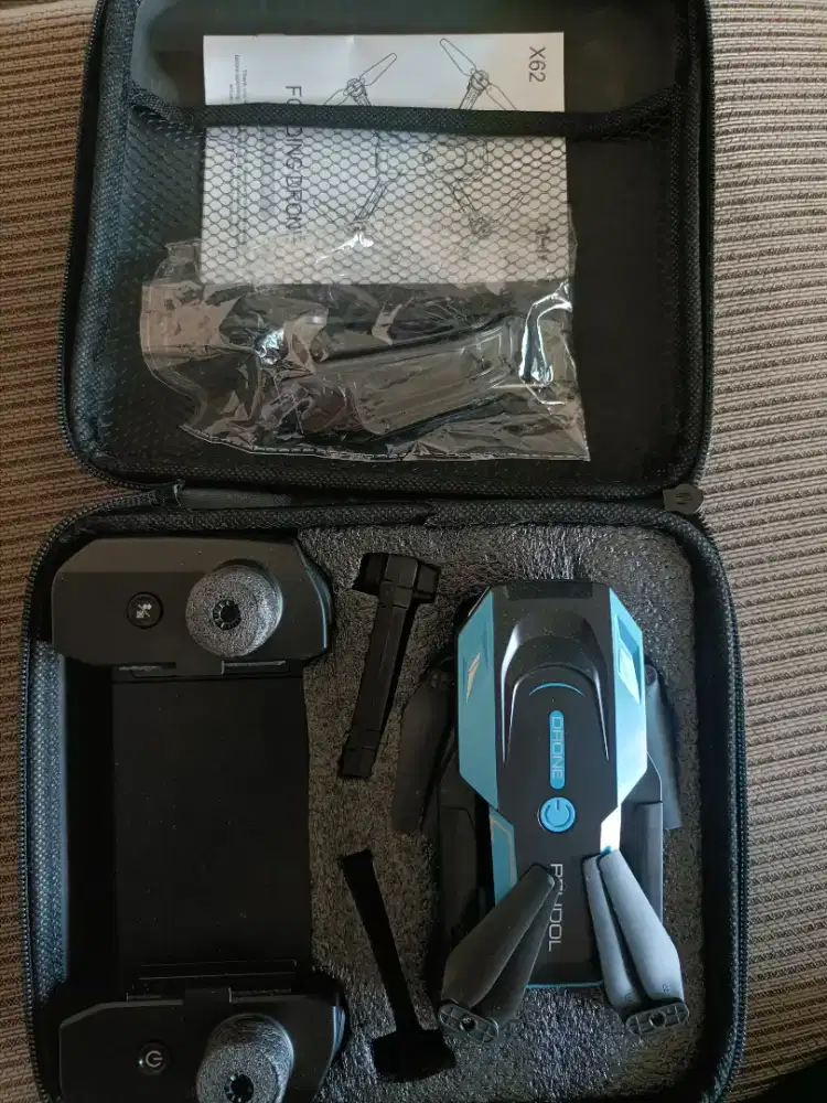 JUAL CEPAT Drone GPS RELIDOL X62 4K Dual Camera Import Amazon US.