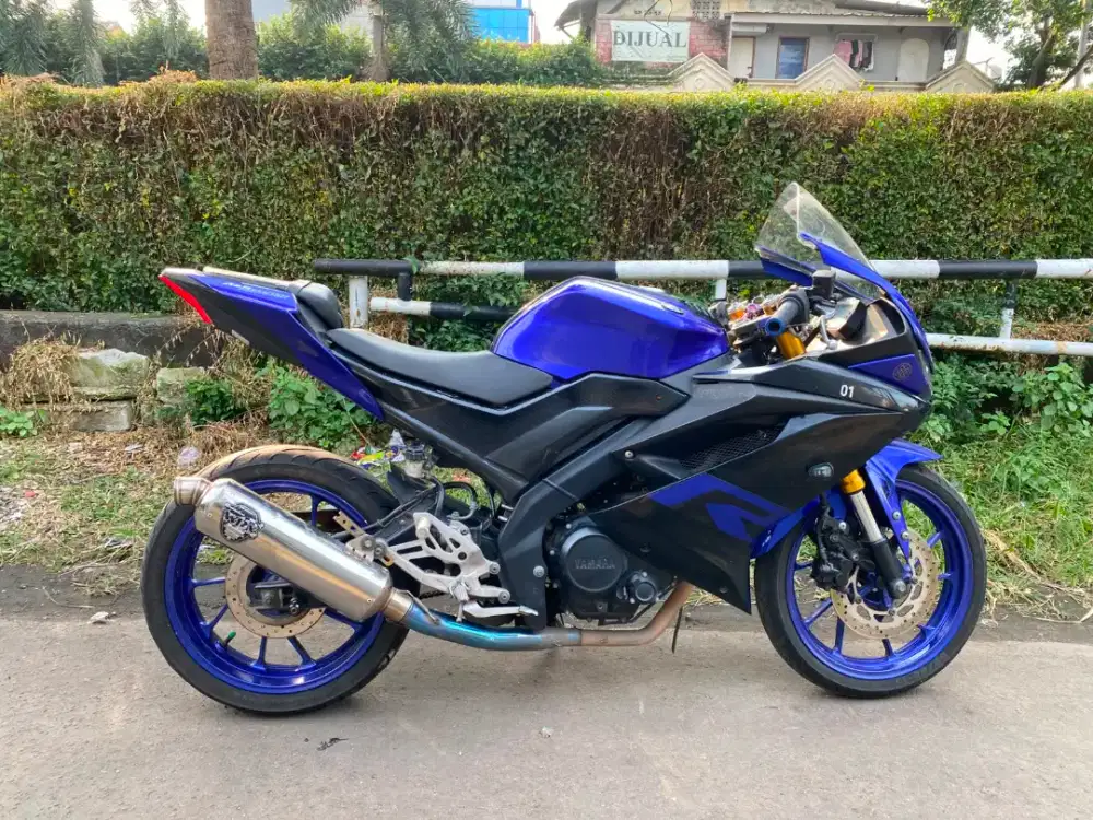 Yamaha R15V3 tahun 2019 surat lengkap pajak telat plat panjang