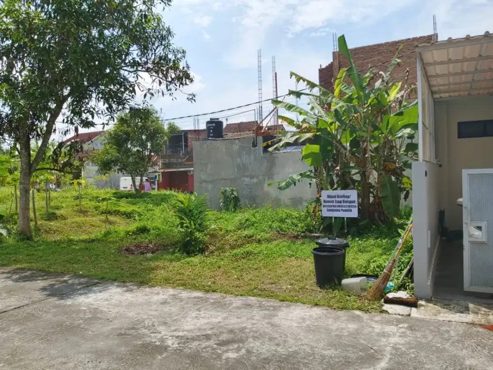 Tanah Kavling Siap Bangun Udara Sejuk Belakang RSUD Sleman
