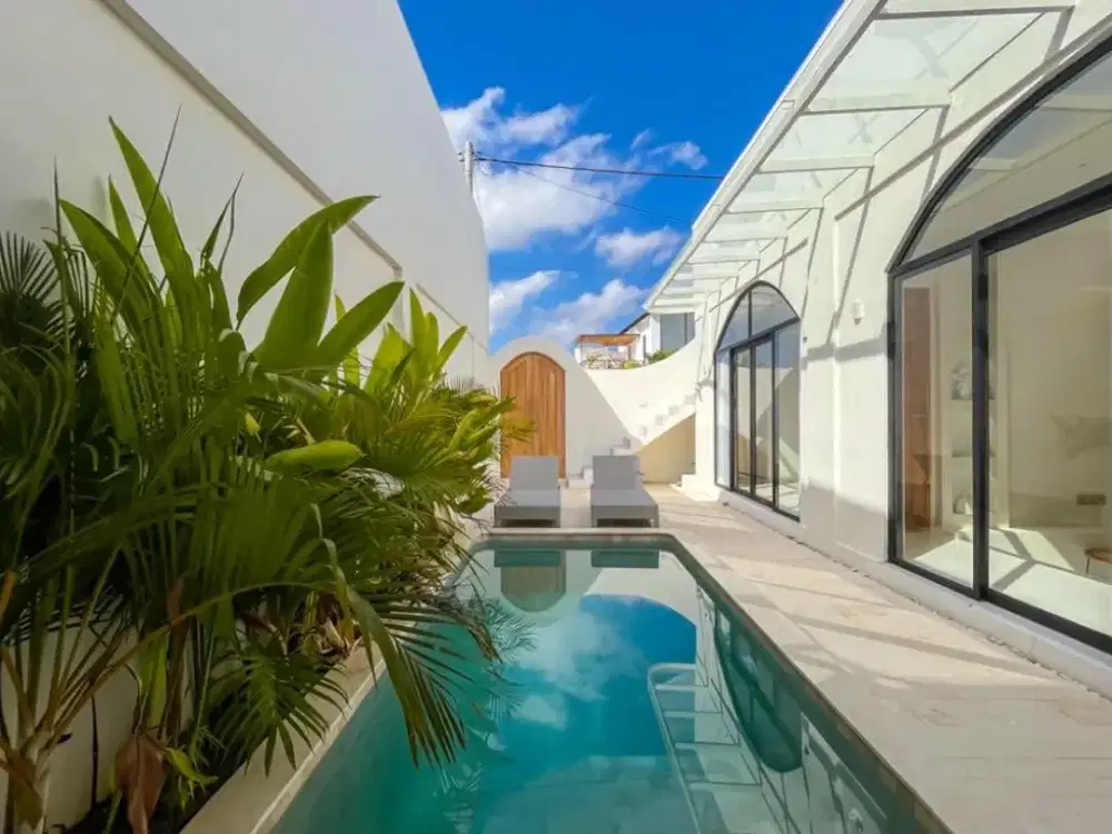 Leasehold - Elegant 2-Bedroom Leasehold Villa with Rooftop Terrace, Balangan, Pecatu, Bali
