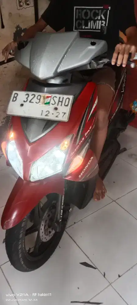honda vario karbu 2012 pajak panjang ciracas