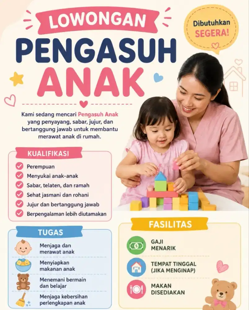 Sedang mencari seorang pengasuh