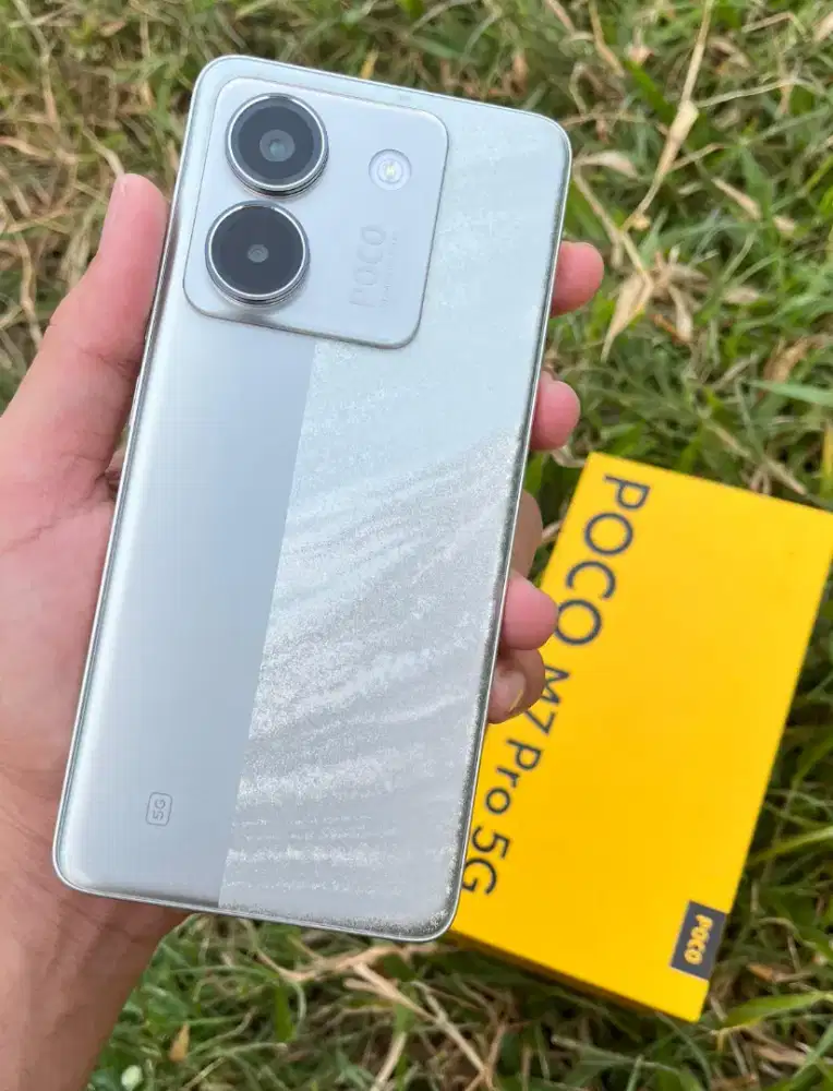Poco M7 Pro 5G 8/256gb lengkap istimewa
