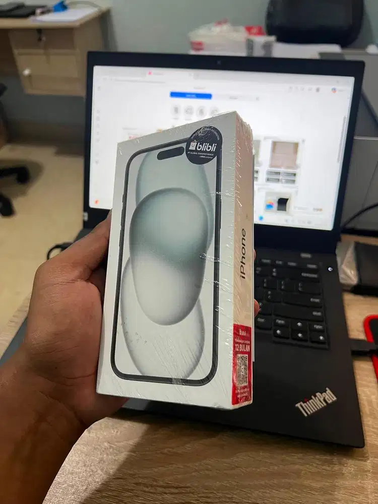 iphone 15 basic 128 black blibli