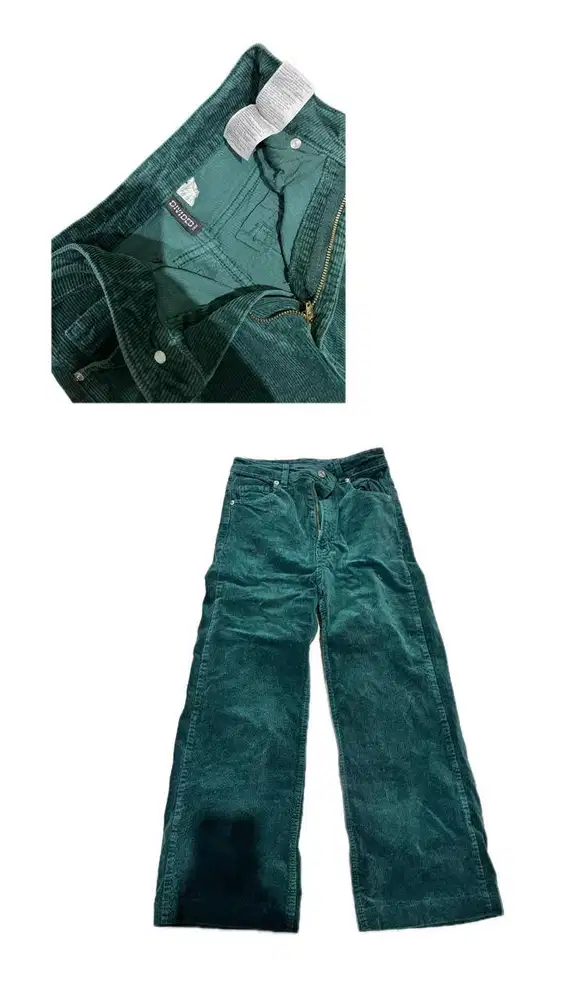 Celana corduroy H&M Divided ORIGINAL