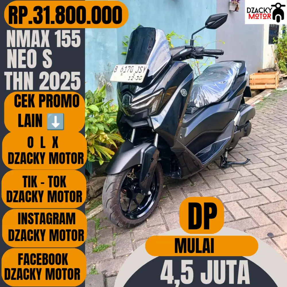 NMAX NEO S 2025 SECOND LIKE NEW