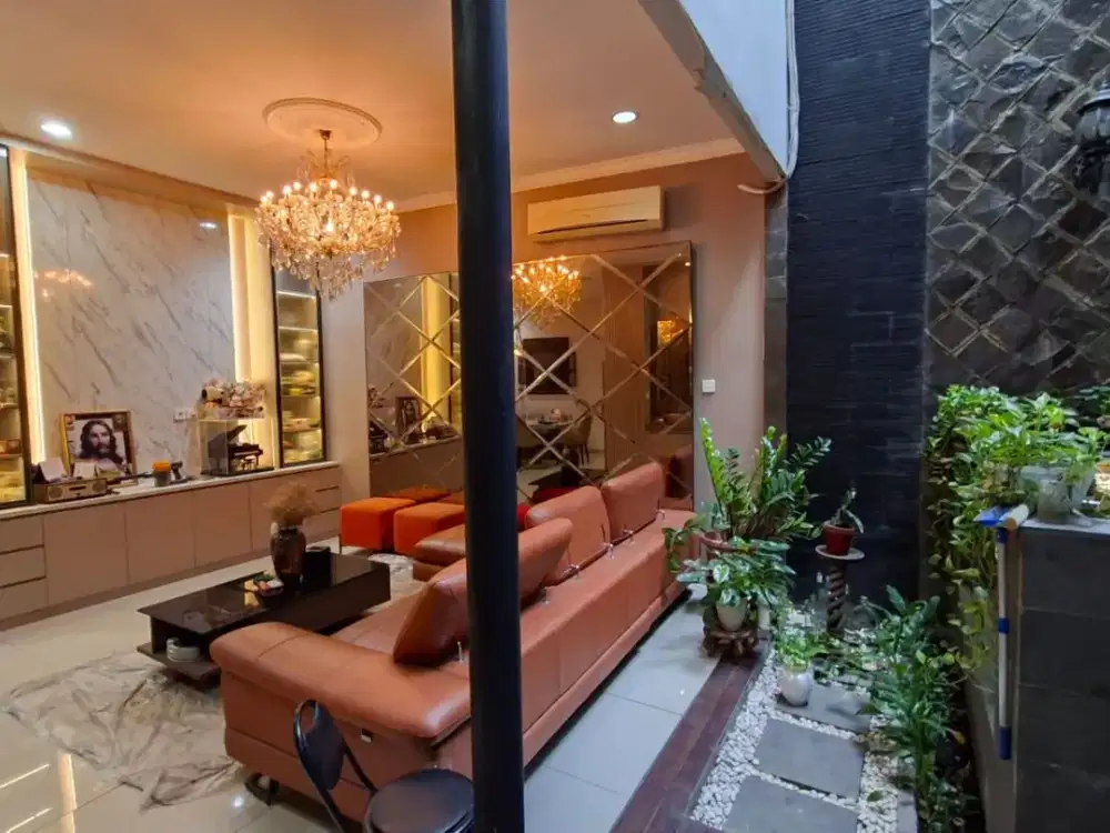 Rumah 2,5 Lantai di Taman Ratu Jakarta Barat, Desain Sehat Ventilasi Super Baik!