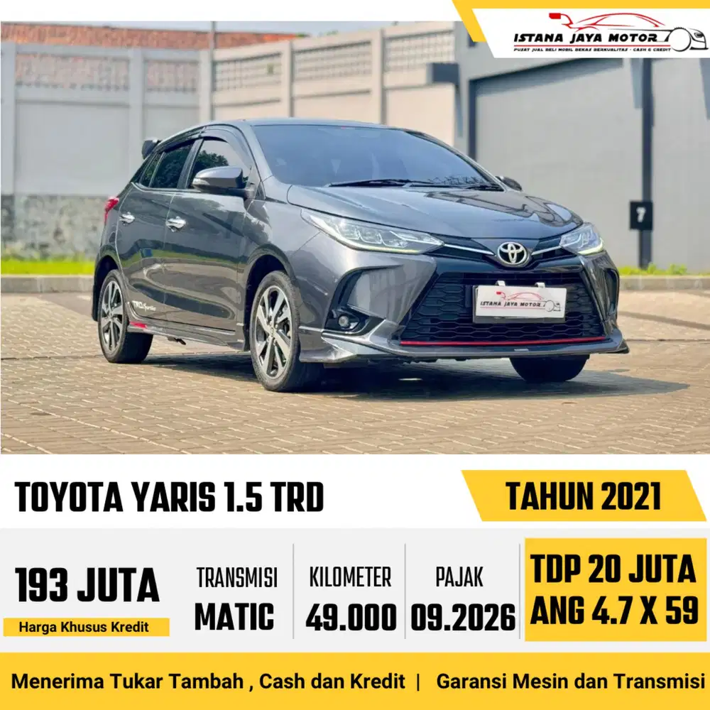 TOYOTA YARIS 1.5 TRD SPORTIVO 2021