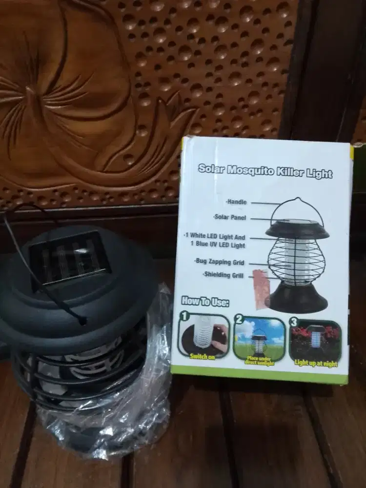 Lampu Elektrik Anti Nyamuk Baru Siap Pakai