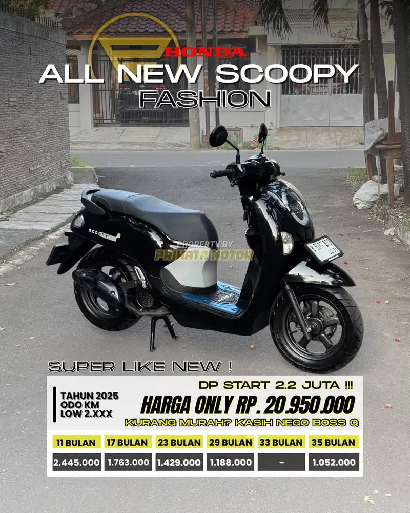 HONDA ALL NEW SCOOPY FASHION 2025