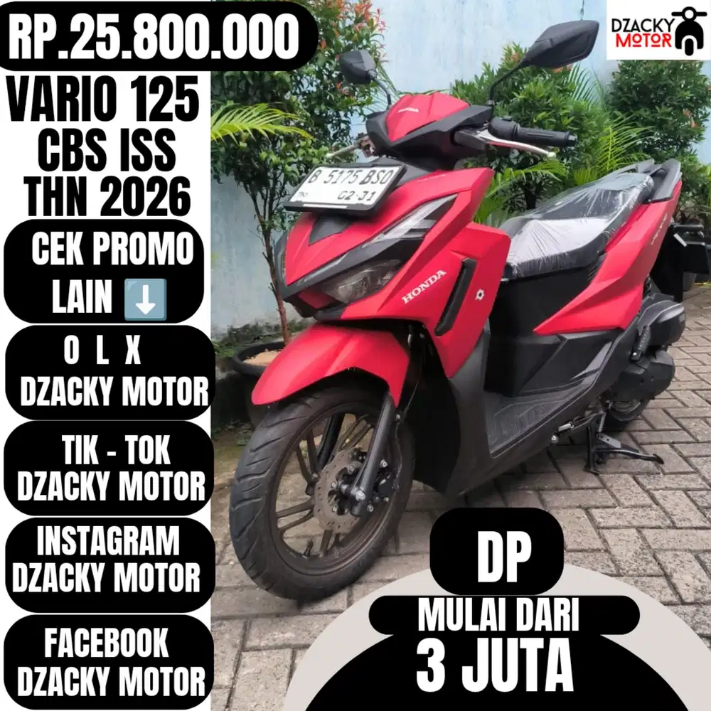 VARIO 125 CBS ISS 2026 SECOND LIKE NEW