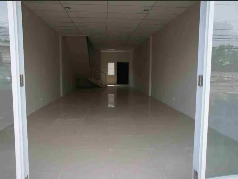 Di jual ruko murah siap huni lokasi strategis jalan raya sultan agung medan satria bekasi
