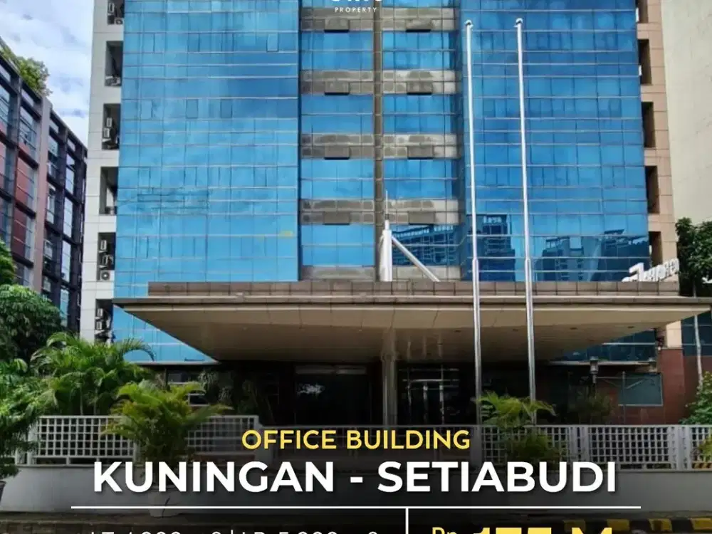 For Sale Office Building, Komersil Area Semi Furnished