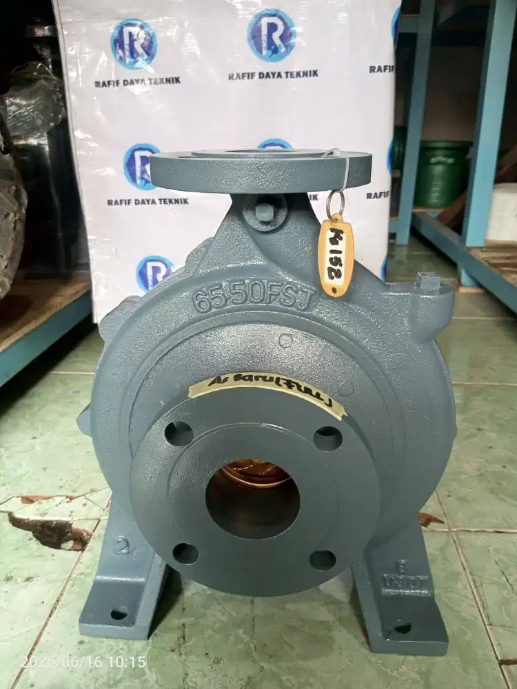 Jual Pompa Ebara FSJ 65X50 Mechanical Seal - Pompa Second Rekondisi