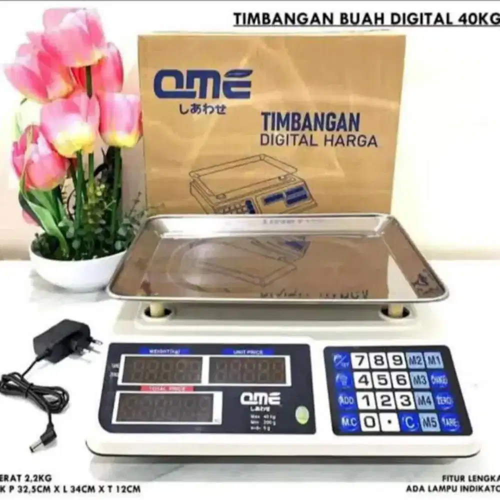 Timbangan digital 40kg