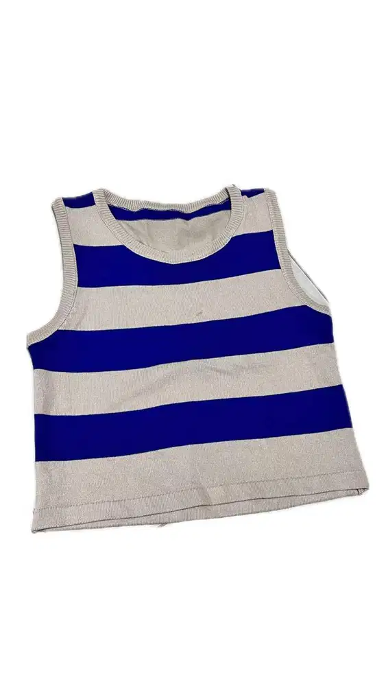 Tanktop Strip Biru