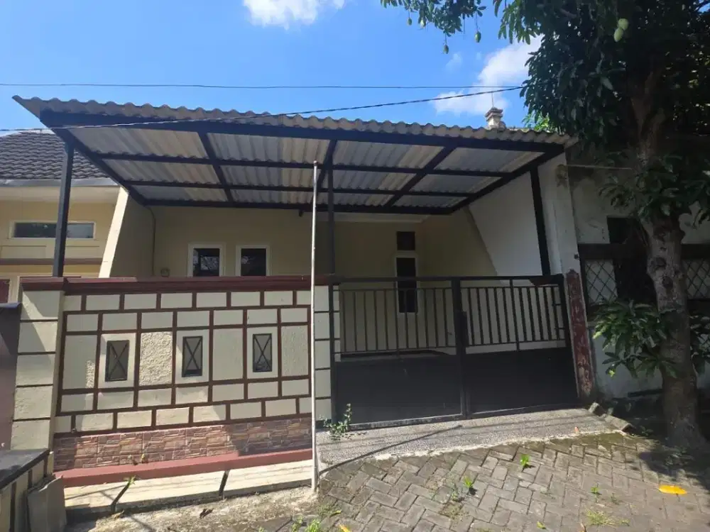 Rumah DIJUAL!! Rumah Palem Pertiwi, Menganti - 1,5 Lantai, Bebas Banjir