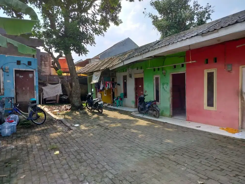 Dijual Kontrakan 23 Pintu dan 1 Rumah Tinggal, Harga Hitung Tanah Saja di Jatisari, Jatiasih Kota Bekasi