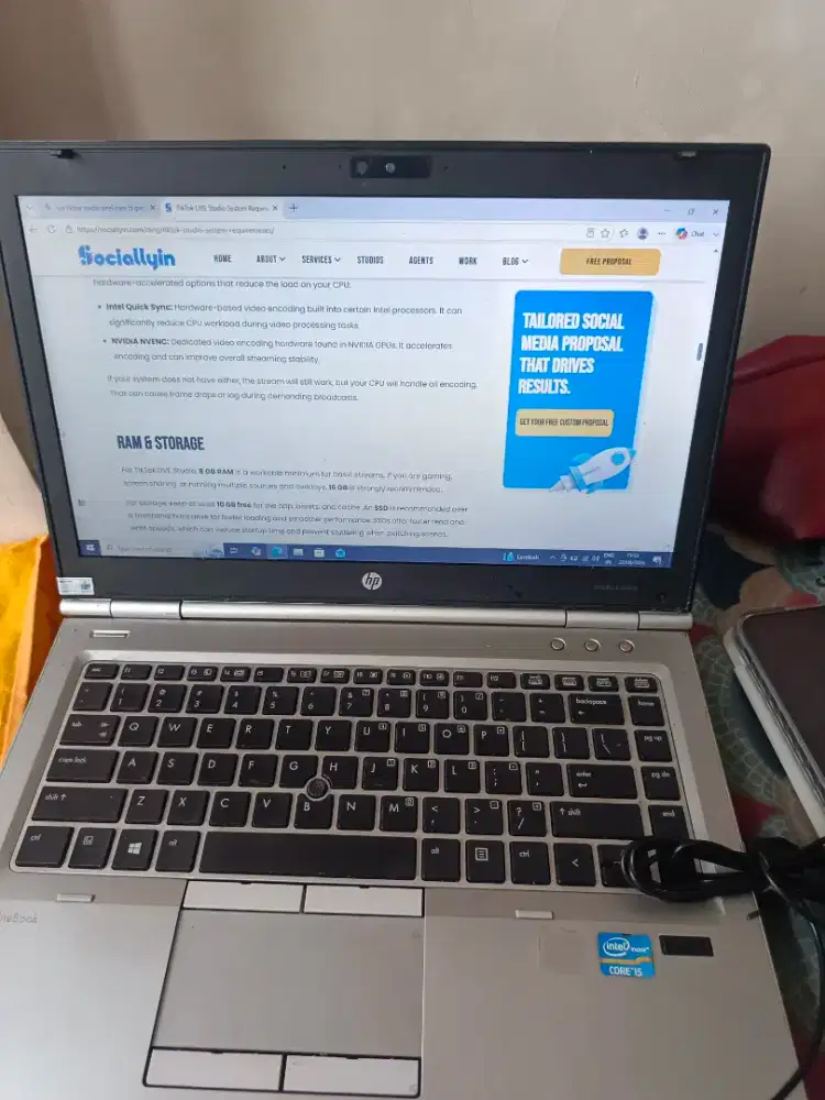Laptop HP EliteBook 8470p