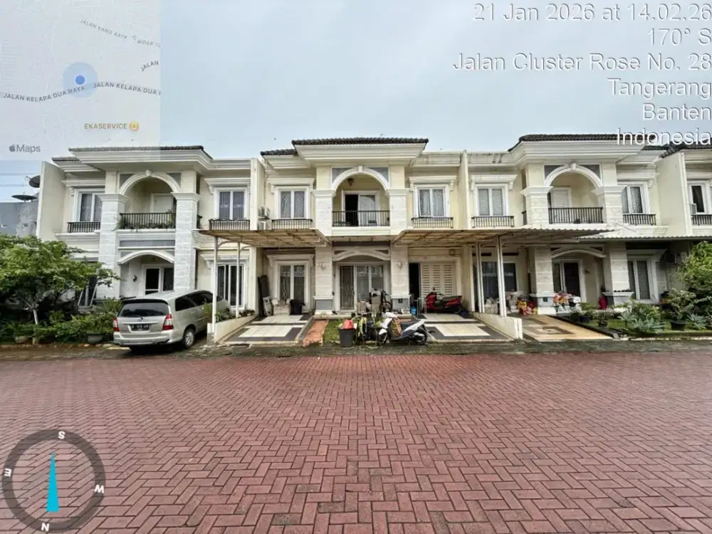 Dijual Rumah Il Rosa Gading Serpong